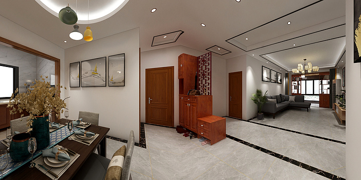 芙莱设计-山阳社区，李总-装修设计方案