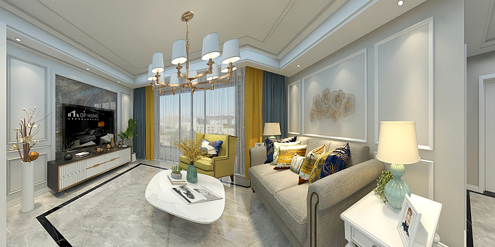 婷婷I全案设计-东方威尼斯-装修设计方案