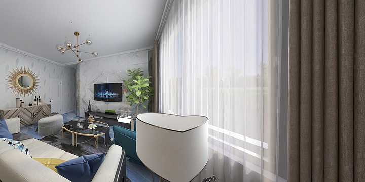 广东全景效果-北欧-装修设计方案