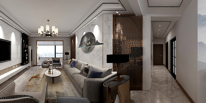 最帅设计总监-骏景御园27楼东-装修设计方案