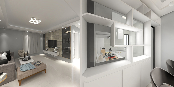 诚馨装饰有限公司尚友地板-翡翠新城-装修设计方案