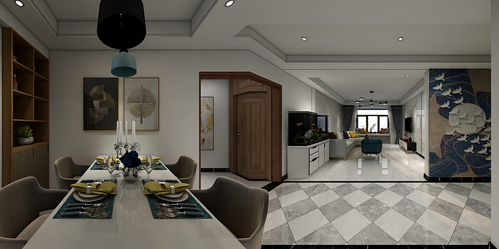 设计艾特老王-崇德1-3-装修设计方案