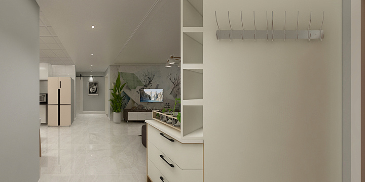 腾昀-蓝夫人雅居（北欧风格）-装修设计方案