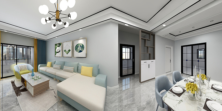 圣菲客全屋定制-上海公馆-装修设计方案