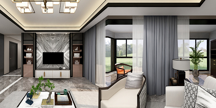 李凤凡-颐和1898陈师雅居方案-装修设计方案