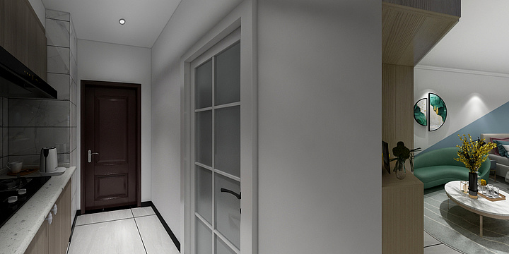 全案设计middot-金湖盛景单身公寓-副本-装修设计方案