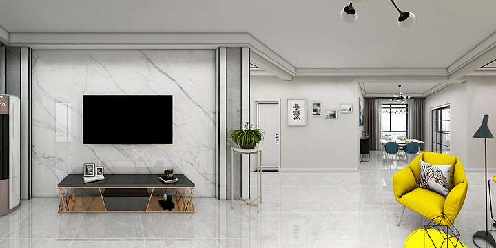 陕西辉煌设计工程-四室二厅-装修设计方案