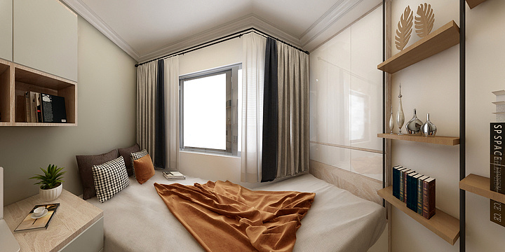 gq026-浦北路效果图-副本-装修设计方案