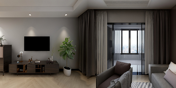 孙邦程-金融家100#701-装修设计方案