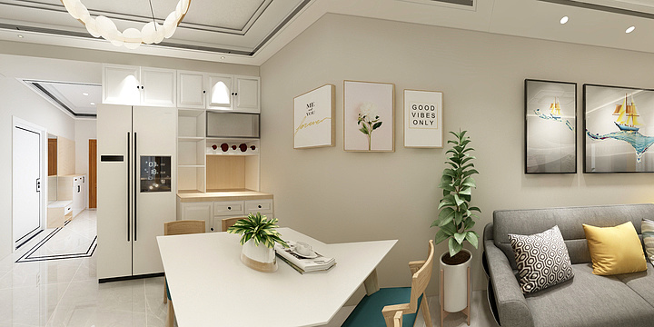 正青空间高端私宅整家定制-建兴明珠-装修设计方案