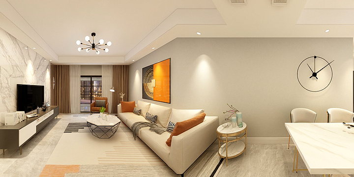 汇彩设计师-吴先生雅居-装修设计方案