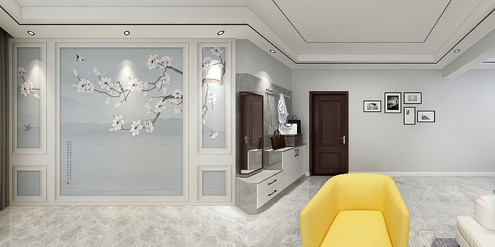 设计师魏霞9686-黄伟装饰颐和嘉苑-装修设计方案