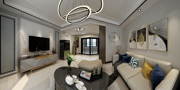 易方空间设计-天域国际-装修设计方案