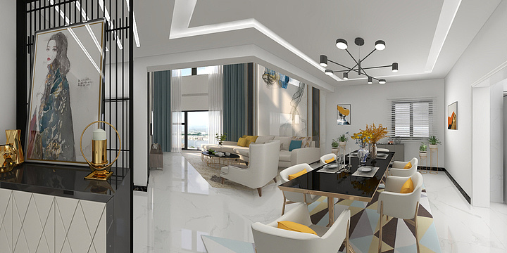 云创艺墅空间-庆源装饰牡丹公馆-装修设计方案