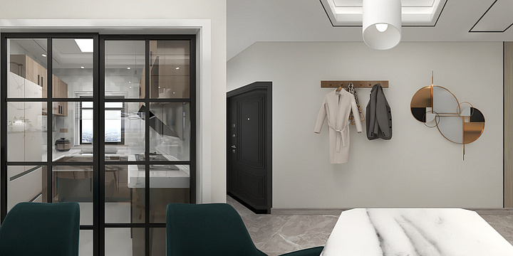 梁瑶瑶-苍南优宸装饰设计-温州华鸿小区-装修设计方案