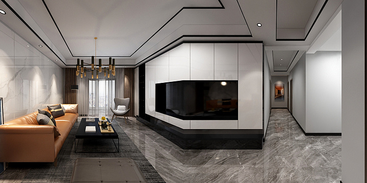 温山软水LRuW-楚江馨城现代简约-装修设计方案