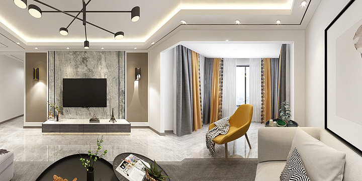 王丽丹18747383104-万达沁府李哥-装修设计方案