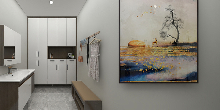 百色艺园装饰-时代阳光城三期-装修设计方案