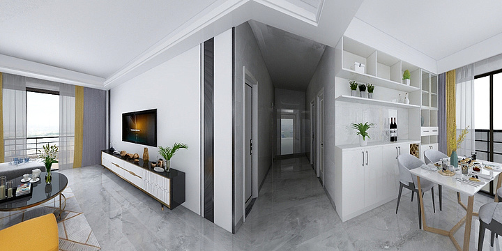 小妖大妖老妖-华发四季柯生-装修设计方案