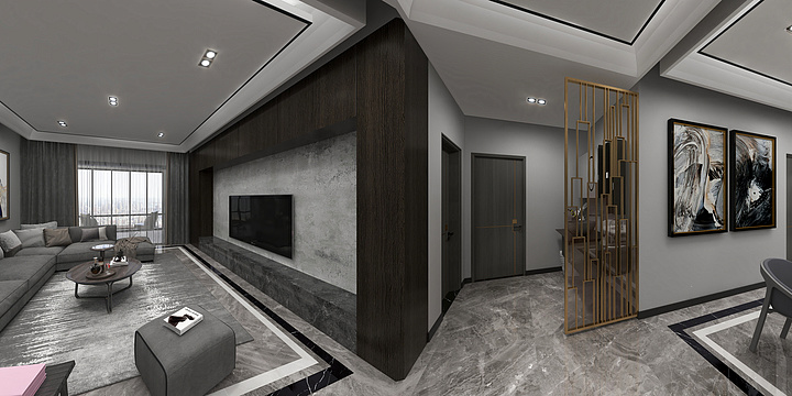 MonstarDesigner-南洲国际青云湖 6幢2单元110-装修设计方案