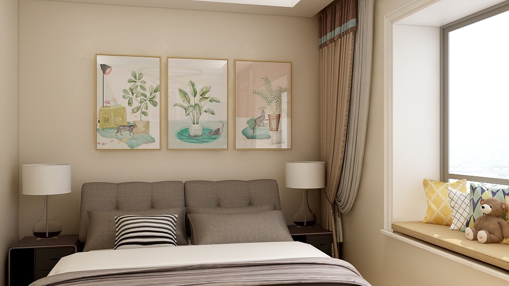 莫菊珍设计师-次卧-副本-装修设计方案