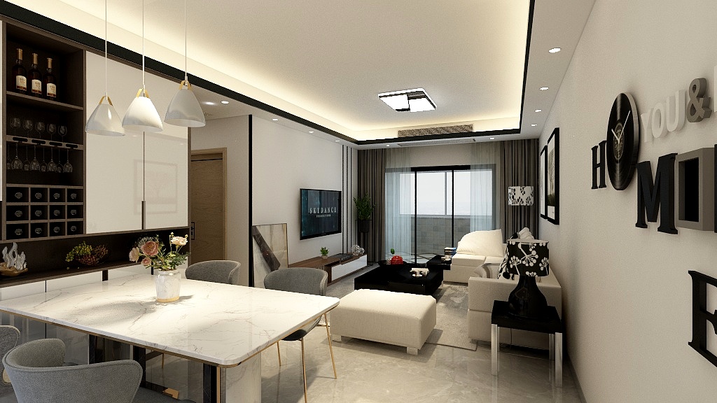 喜名装饰-凯旋城七期6-2001-装修设计方案