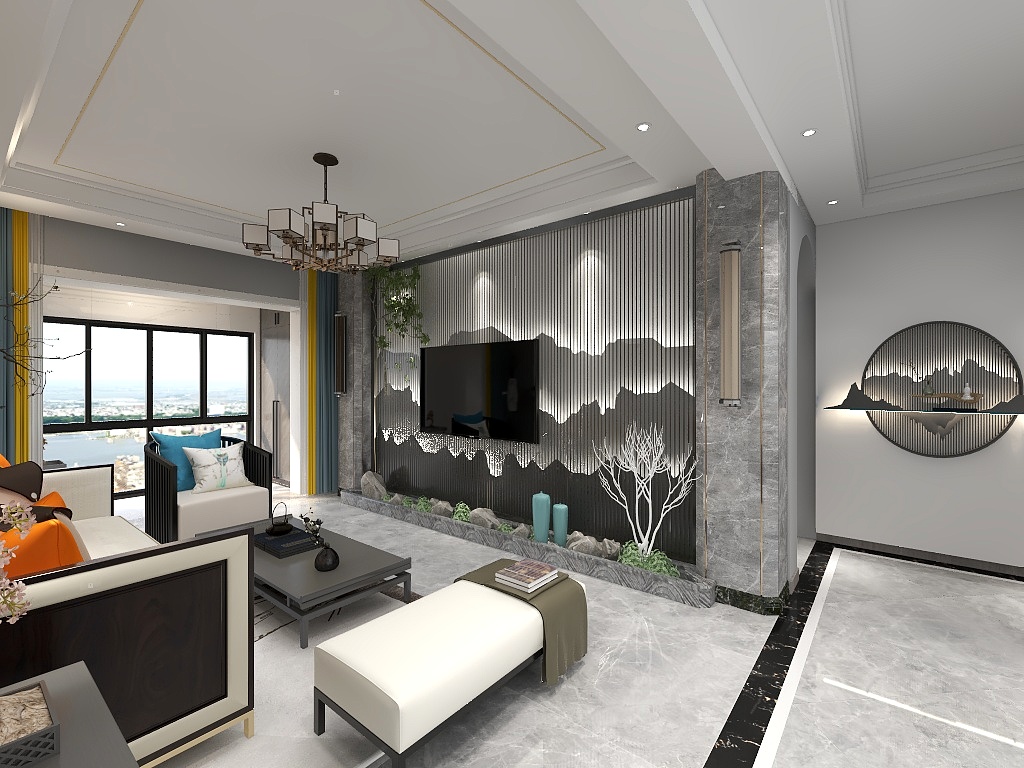 设计小五-阿丹家8#-2-602（新中式方案）-装修设计方案