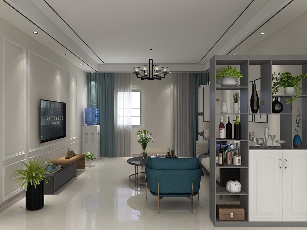 我心向南身向北-幸清聚缘-装修设计方案