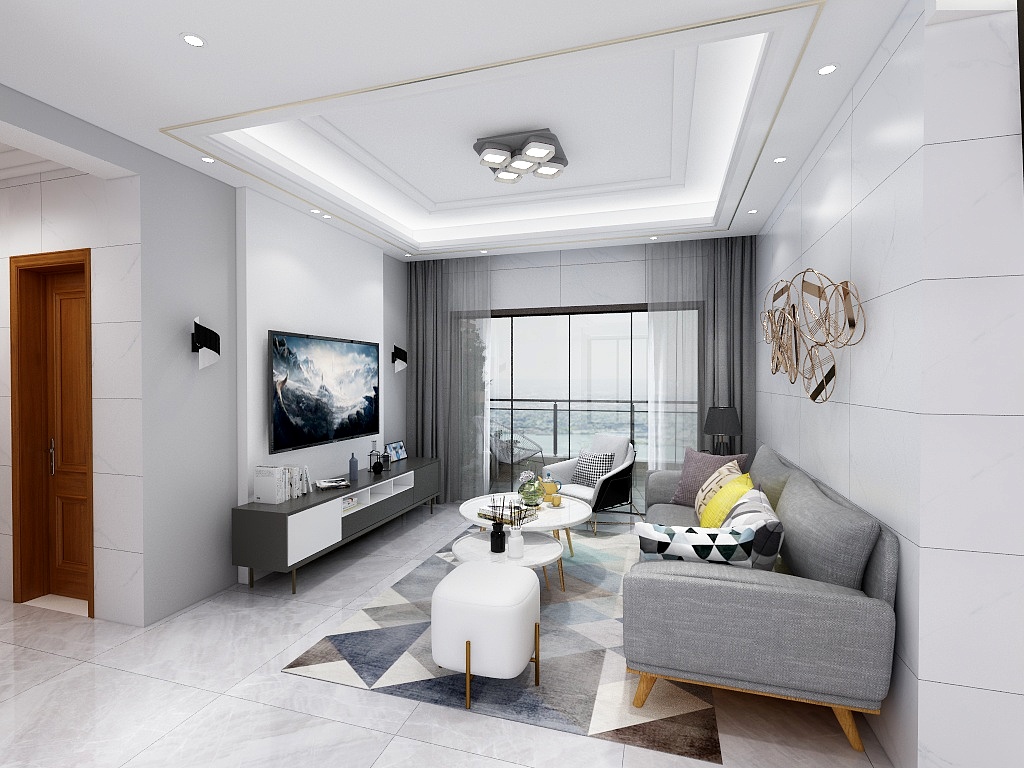 赏色室内YDVs-城市花园3栋1806(改主人房衣柜)-装修设计方案