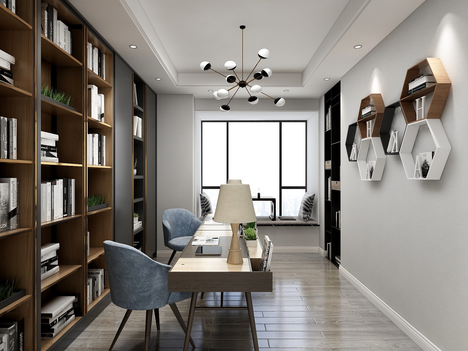 包猛-伊利雅特湾二层-装修设计方案