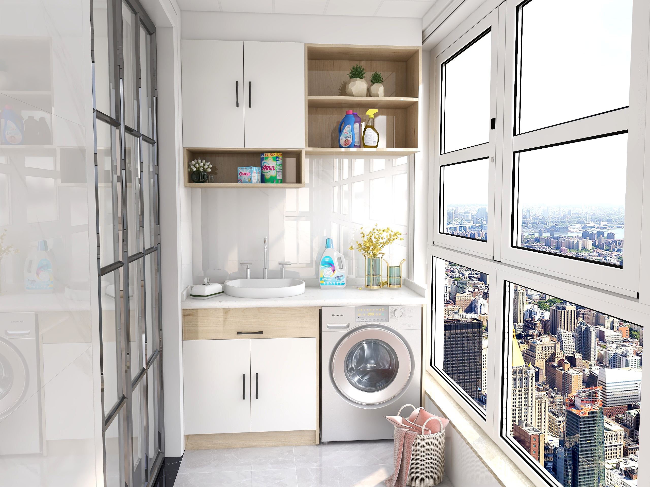 淡定谦虚-上海公馆20-1-302现代简约-装修设计方案