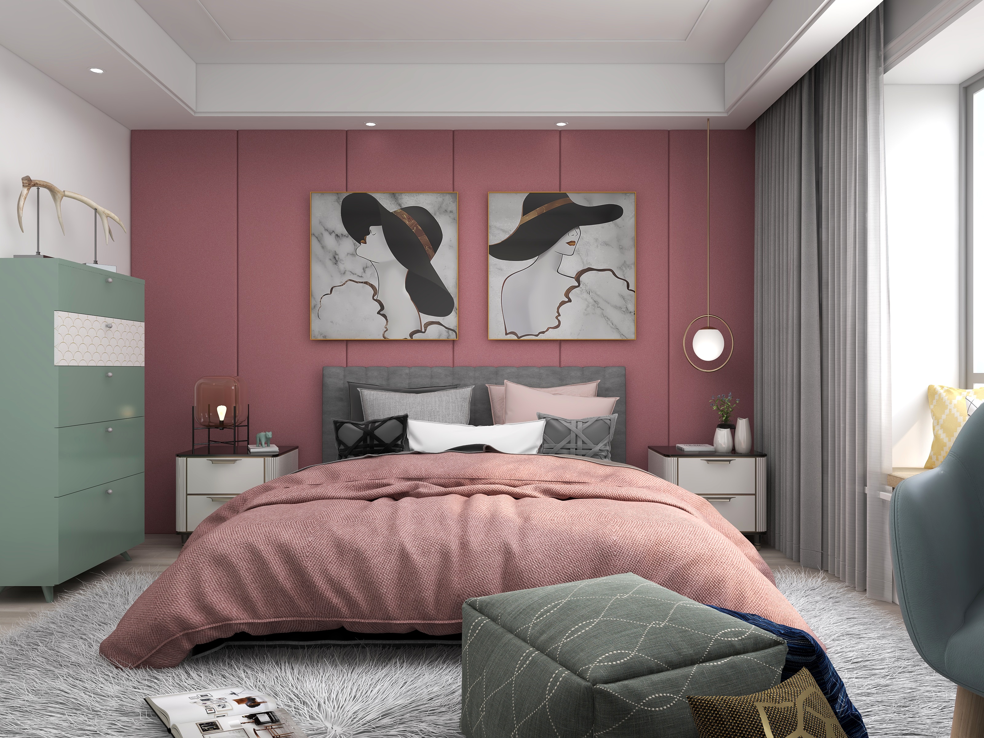 钟意装饰-闺房-装修设计方案