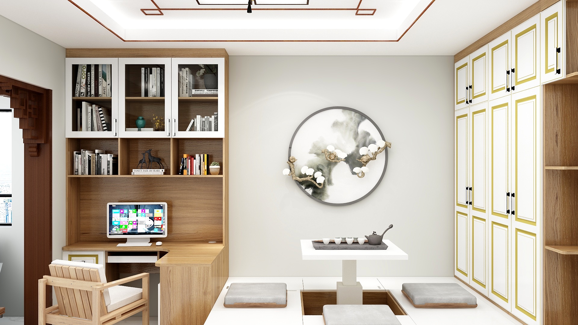 一笑_乐一-宝山仕家二层-装修设计方案