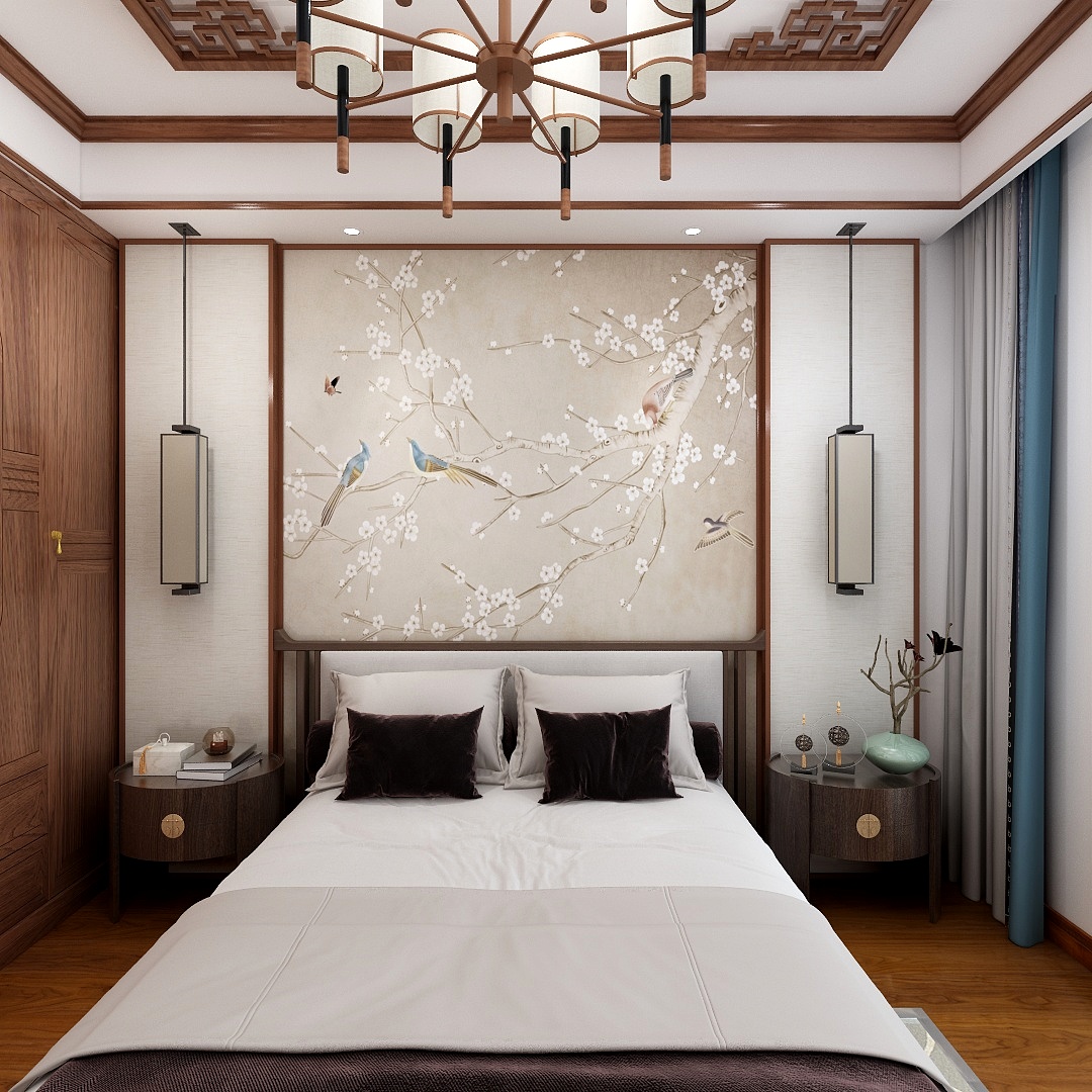 涂良辉-新中式三居室-装修设计方案