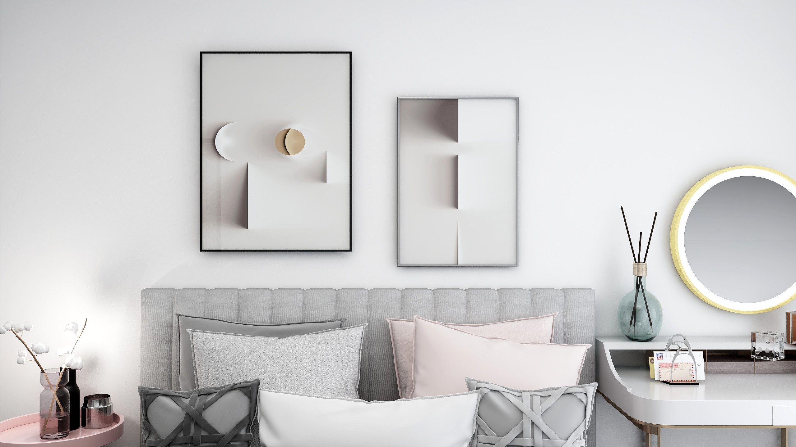 设计师_萌萌-练习效果图2居室-装修设计方案