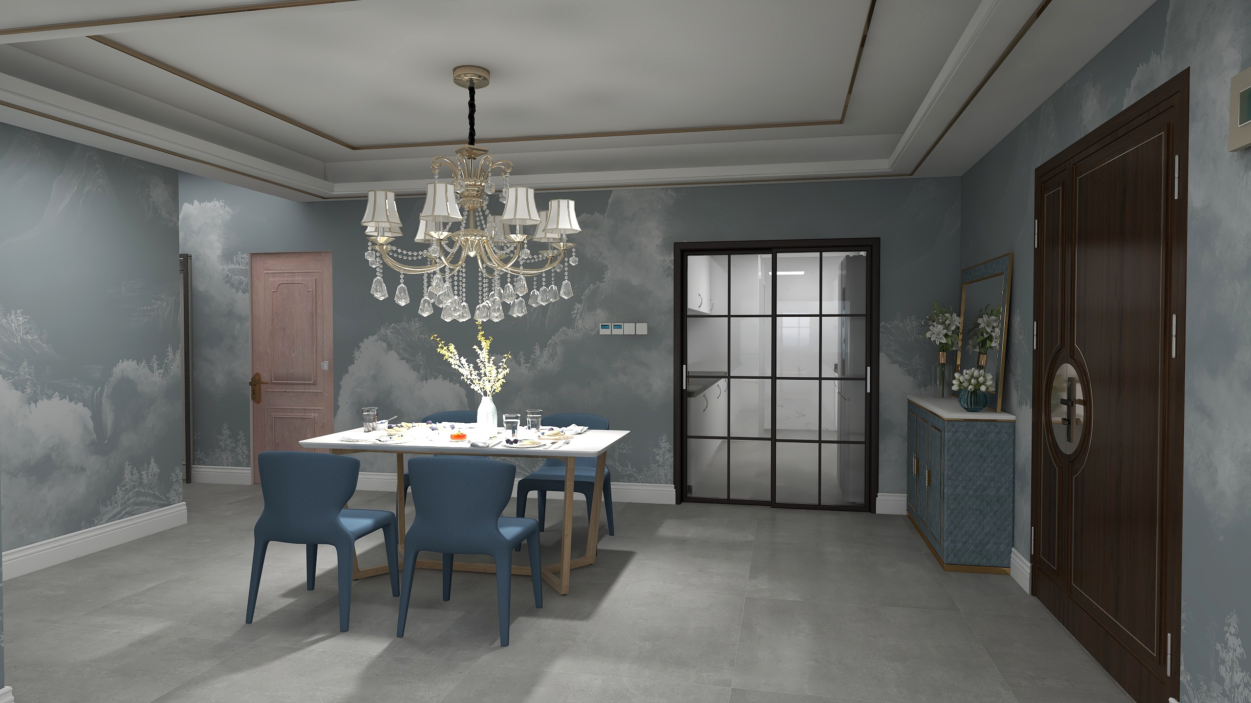 方子昂-参数化设计 - 楼层平面 - 标-装修设计方案