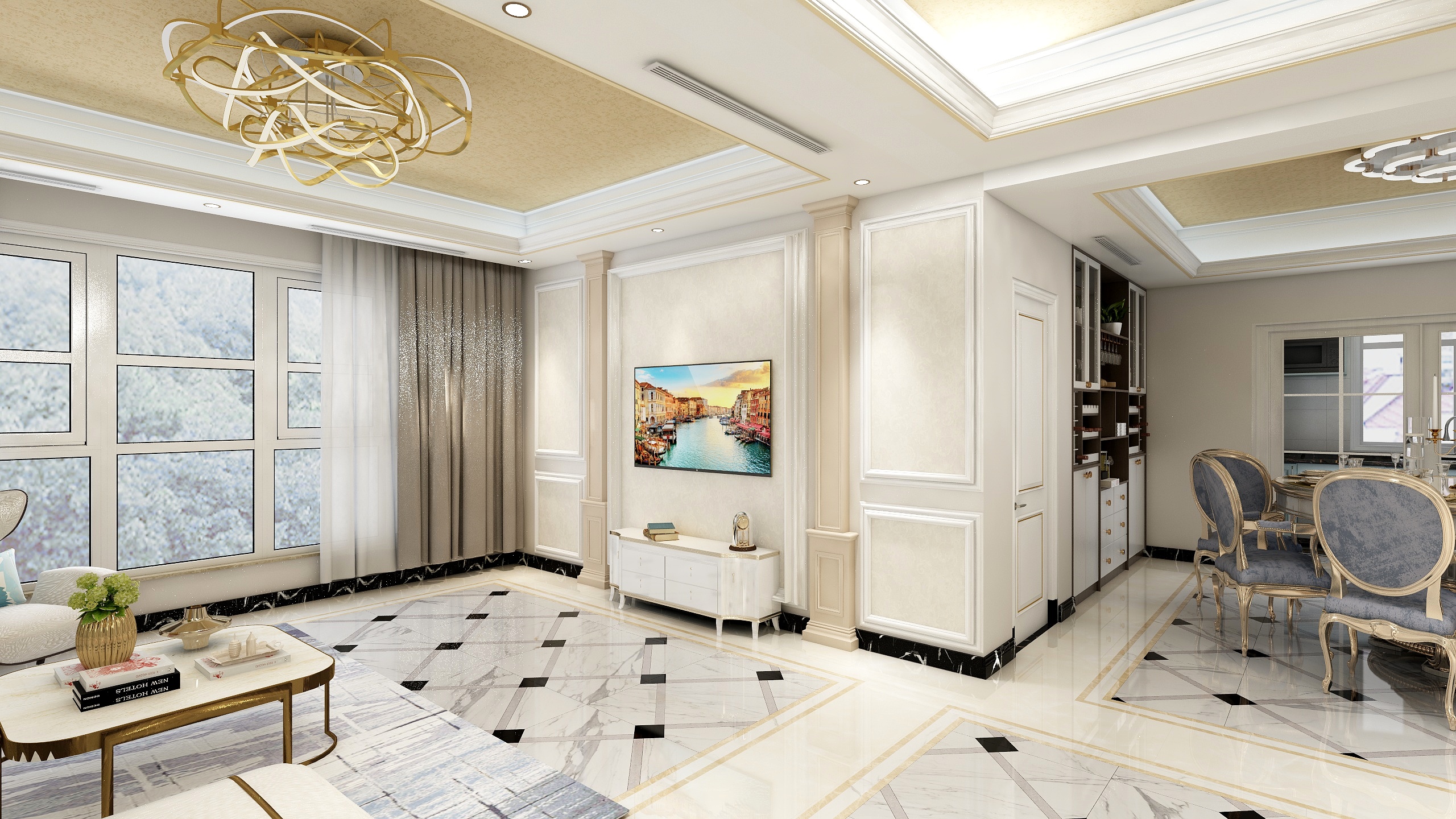 悠然阁-2层别墅户型-副本-装修设计方案