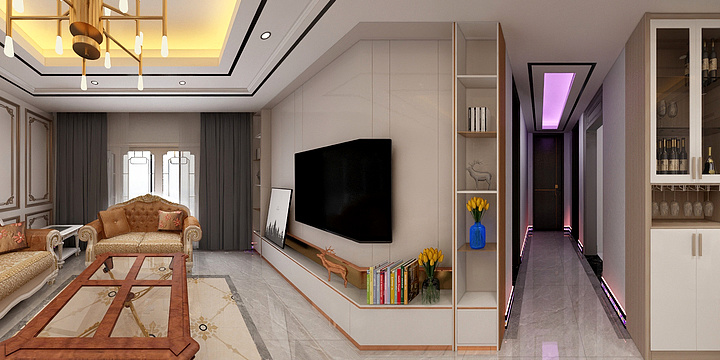 人间小糊涂-旭峰·天悦珑庭二期18-6（王总-装修设计方案