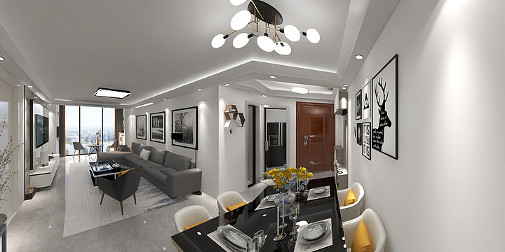 蓬海-简约-装修设计方案