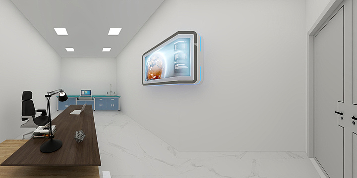 磨砂地瓜-科文三层办公室-副本-装修设计方案