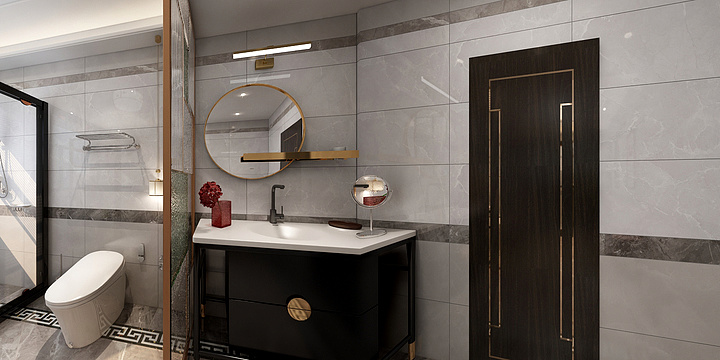 摩恩厨卫-中式风格-龙光玖珑湖2-副本-装修设计方案