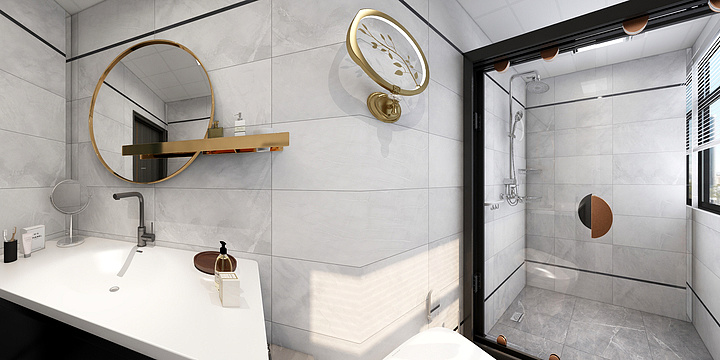 摩恩厨卫-中式风格-龙光玖珑湖3-副本-装修设计方案