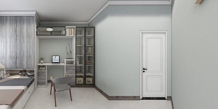 沐年空间-湖畔华庭-装修设计方案