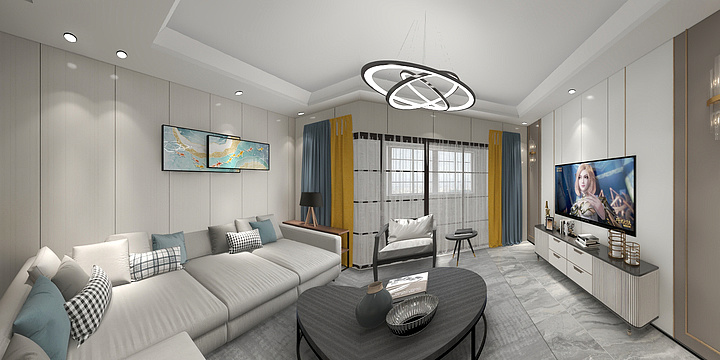 Designer金霖-龙庭尚府-装修设计方案