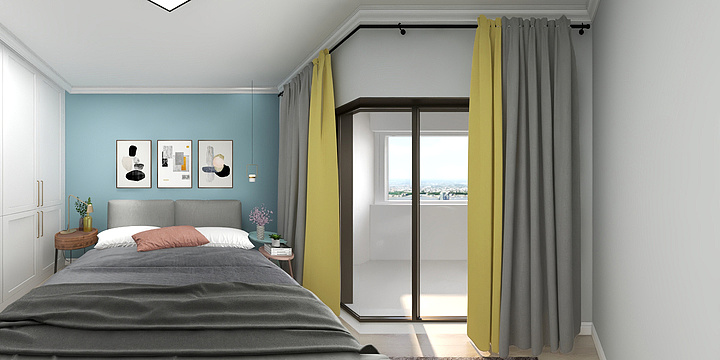 室内设计姗儿-韩鹏阎良元和聚宝苑113-装修设计方案