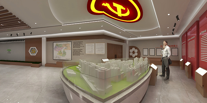 设计师窦伟-展厅-装修设计方案