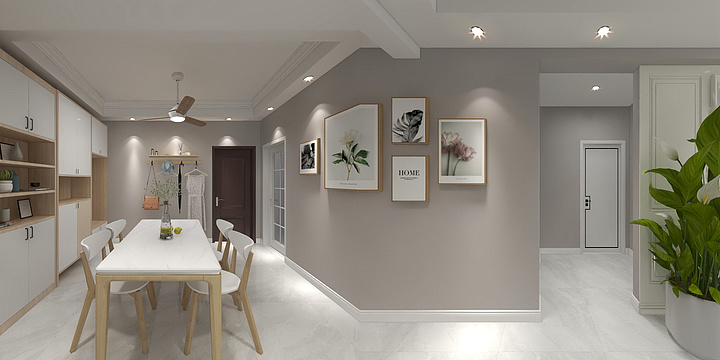 五竹丨-龙兴嘉园现代风格方案一-装修设计方案