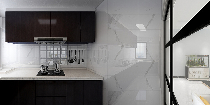 函艺全屋整装-上城华庭3号1202室全景效果图-装修设计方案