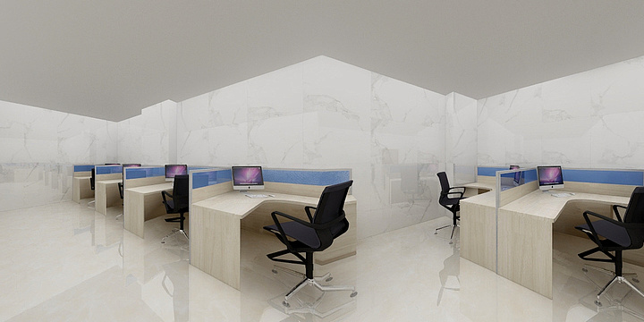 方仿彷-闽东医院-1电脑桌-装修设计方案