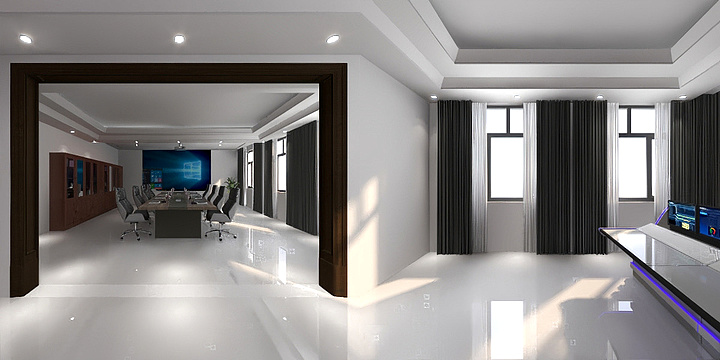 不上镜的主角-会议室调度室-装修设计方案